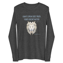 Load image into Gallery viewer, &quot;Always Speak God&#39;s Truth&quot; Women&#39;s Long Sleeve Shirt