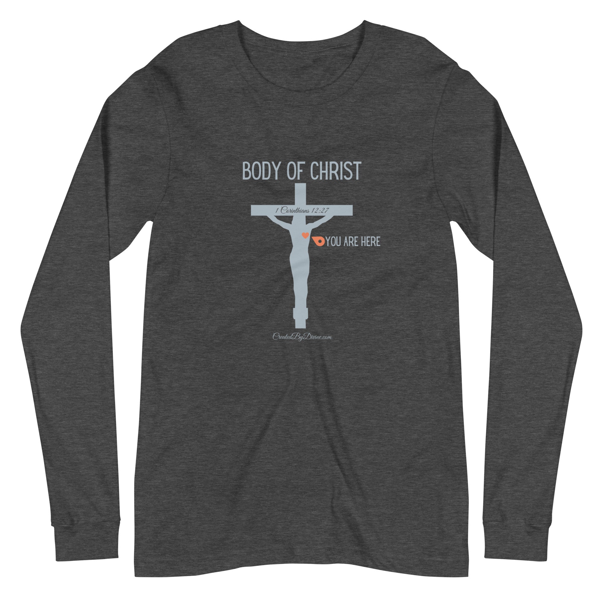 "Body of Christ" Men's Long Sleeve Shirt