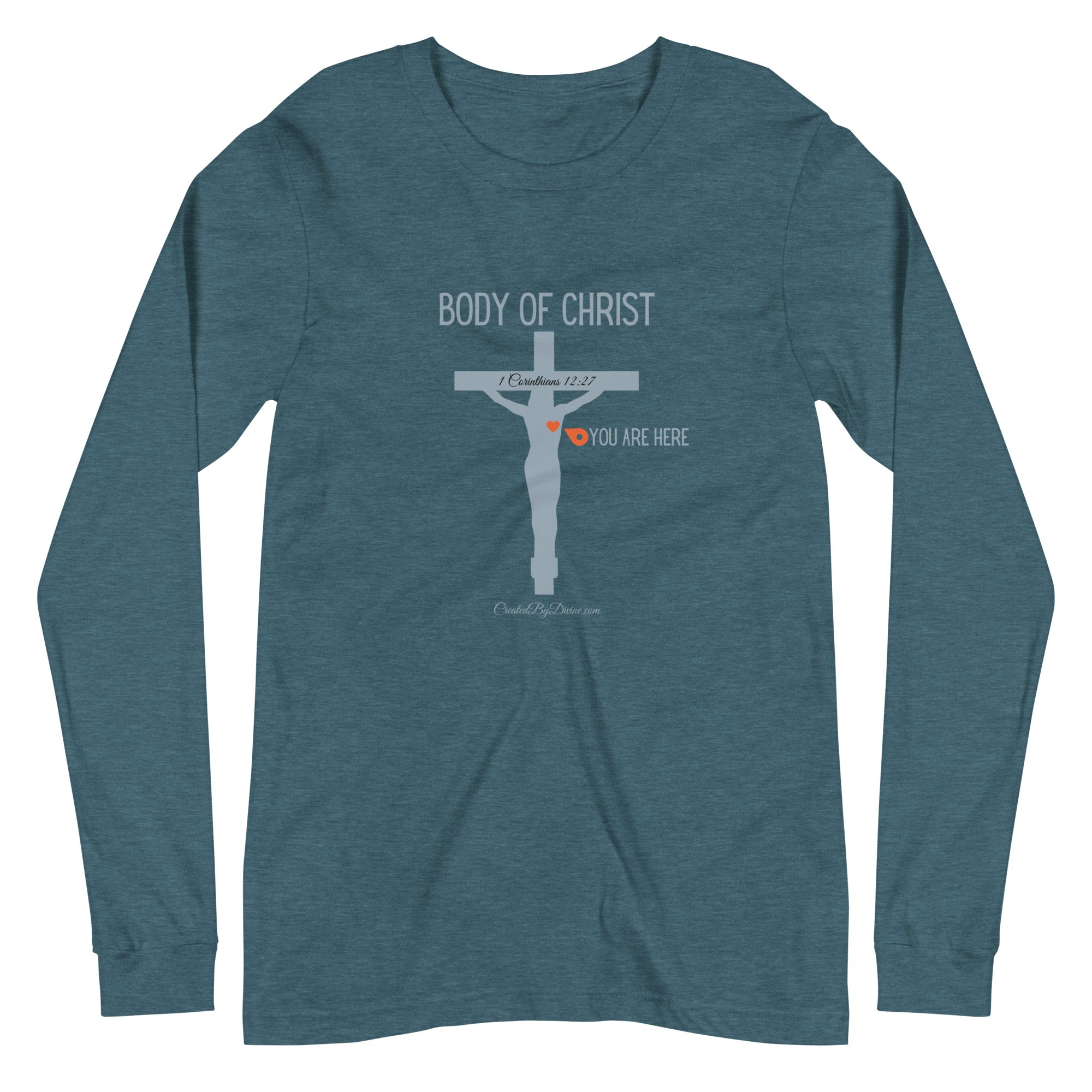 "Body of Christ" Men's Long Sleeve Shirt