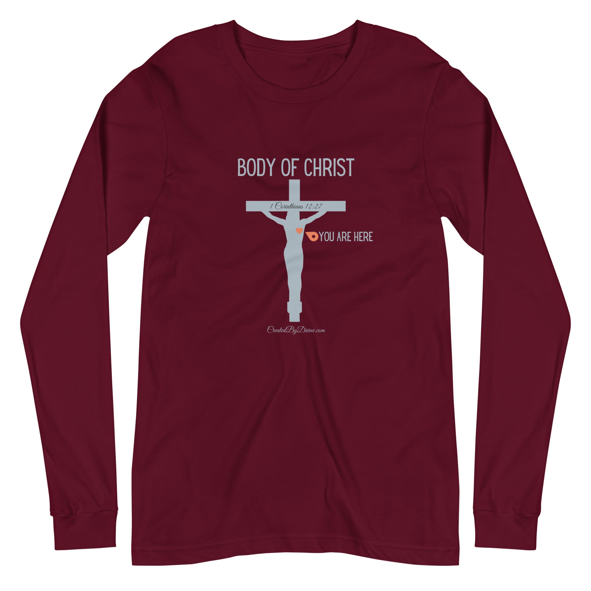 "Body of Christ" Women's Long Sleeve Shirt