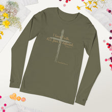 Load image into Gallery viewer, &quot;I Have Faith. All Fear is Defeated.&quot; Women&#39;s Long Sleeve Shirt
