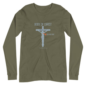 "Body of Christ" Men's Long Sleeve Shirt