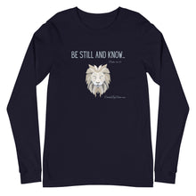 Load image into Gallery viewer, &quot;Be Still and Know&quot; Men&#39;s Long Sleeve Shirt
