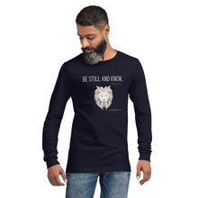 Load image into Gallery viewer, &quot;Be Still and Know&quot; Men&#39;s Long Sleeve Shirt