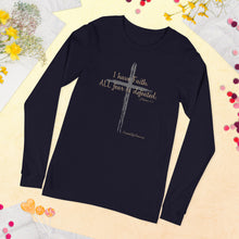 Load image into Gallery viewer, &quot;I Have Faith. All Fear is Defeated.&quot; Women&#39;s Long Sleeve Shirt