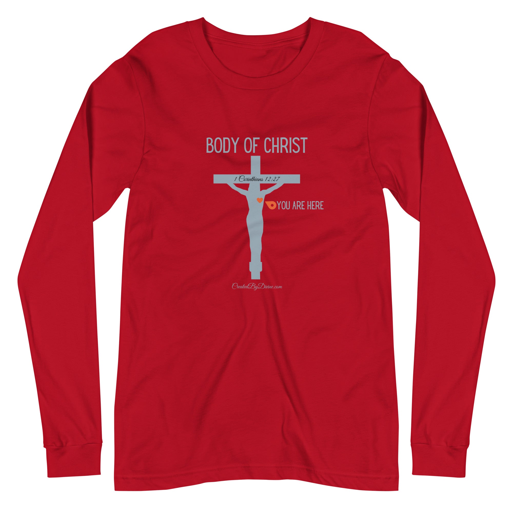 "Body of Christ" Women's Long Sleeve Shirt