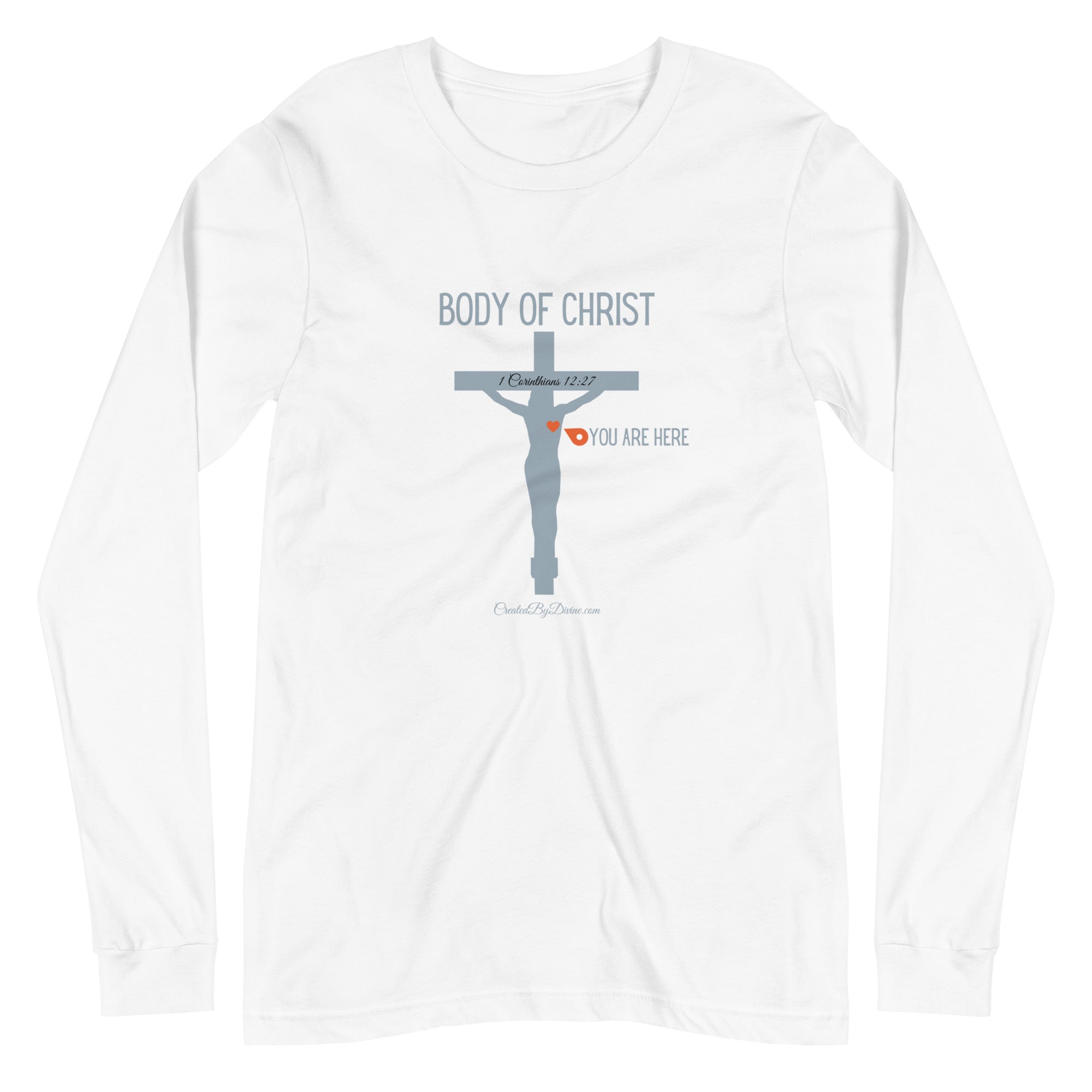 "Body of Christ" Men's Long Sleeve Shirt