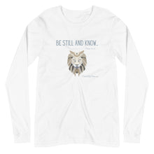 Load image into Gallery viewer, &quot;Be Still and Know&quot; Men&#39;s Long Sleeve Shirt