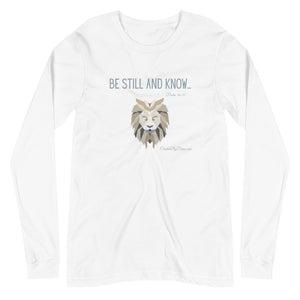 "Be Still and Know" Men's Long Sleeve Shirt