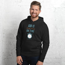 Load image into Gallery viewer, &quot;God is Always, Always on Time&quot; Men&#39;s Hoodie