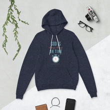 Load image into Gallery viewer, &quot;God is Always, Always on Time&quot; Men&#39;s Hoodie