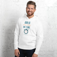Load image into Gallery viewer, &quot;God is Always, Always on Time&quot; Men&#39;s Hoodie