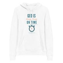 Load image into Gallery viewer, &quot;God is Always, Always on Time&quot; Men&#39;s Hoodie