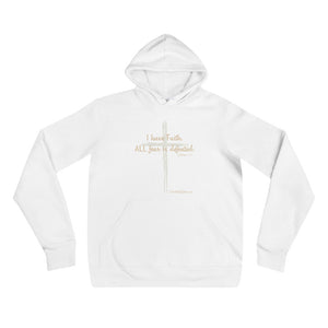"I Have Faith. All Fear is Defeated." Women's Hoodie
