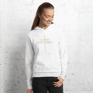 "I Have Faith. All Fear is Defeated." Women's Hoodie