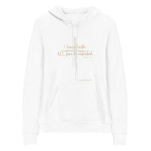 Load image into Gallery viewer, &quot;I Have Faith. All Fear is Defeated.&quot; Women&#39;s Hoodie