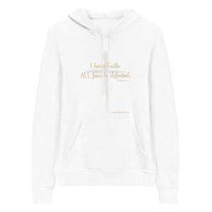 "I Have Faith. All Fear is Defeated." Women's Hoodie