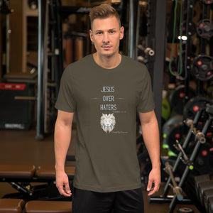 "Jesus Over Haters" Men's T-Shirt