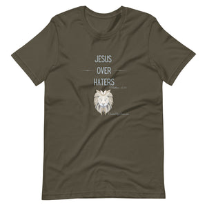 "Jesus Over Haters" Men's T-Shirt